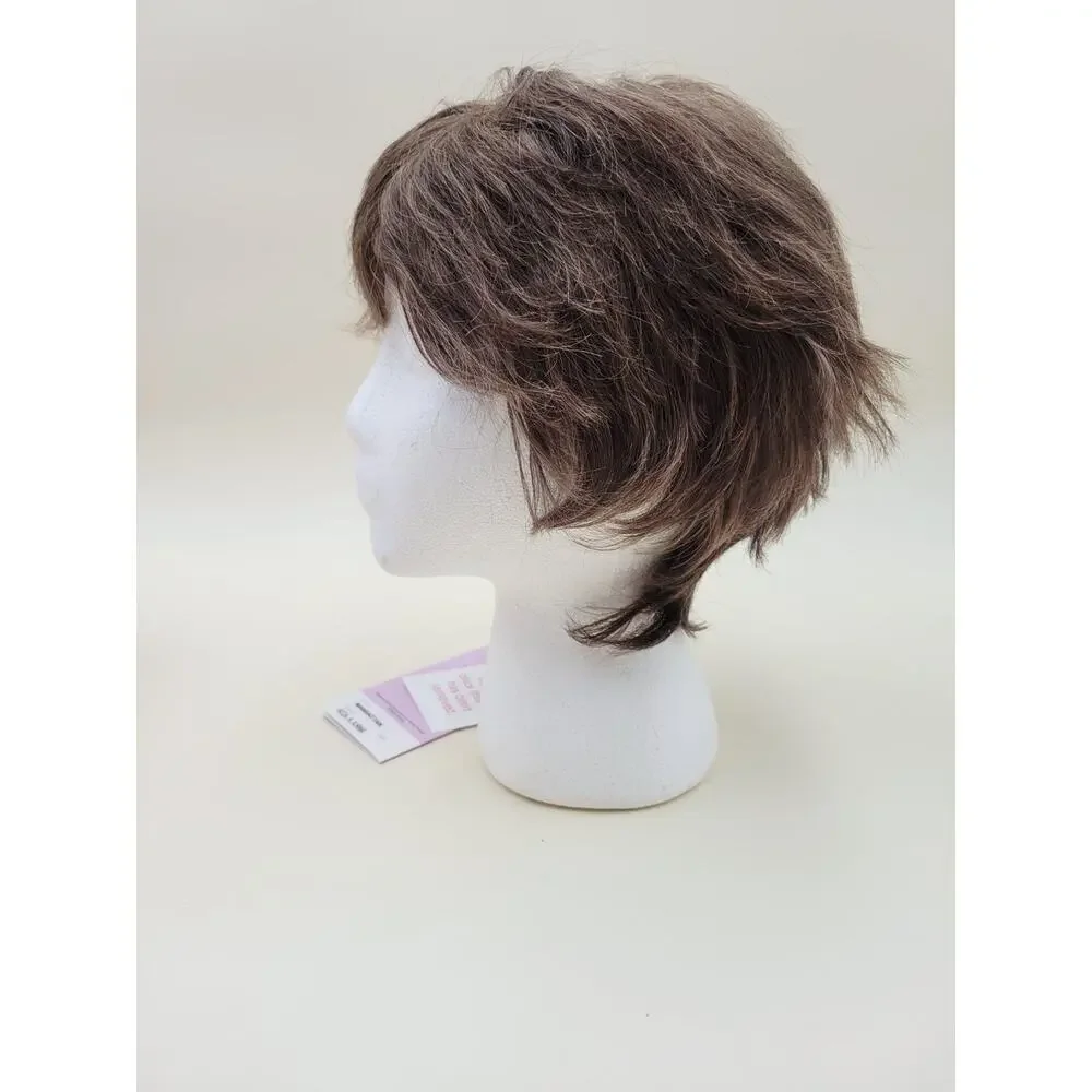 Paula Young Manhattan Human Hair Wig Average Brown Mix 812A A5068